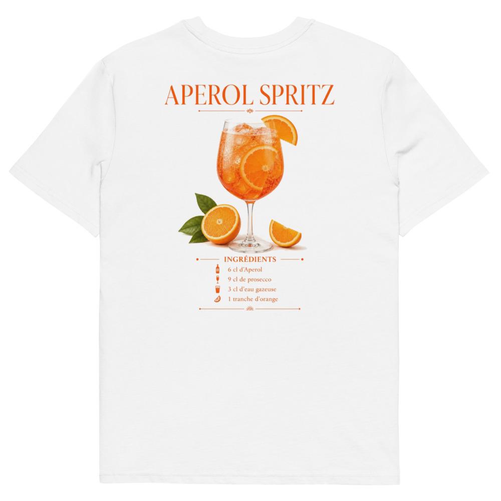 T-shirt Aperol Spritz — dos, le cocktail et sa recette