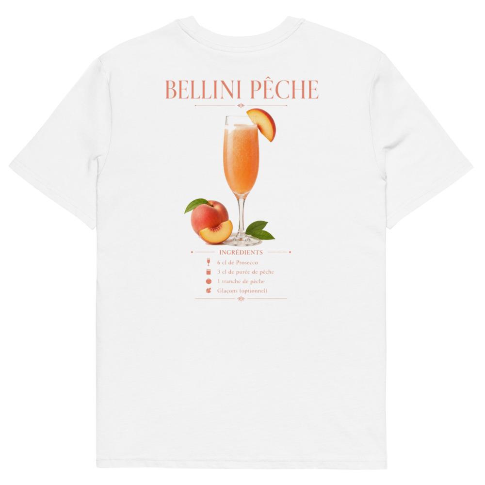 T-shirt Bellini — dos, le cocktail et sa recette