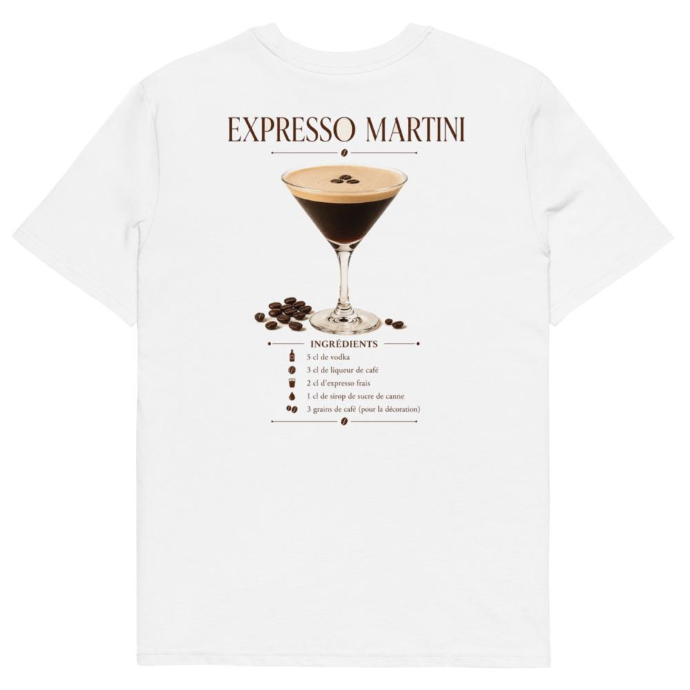 T-shirt Expresso Martini — dos, le cocktail et sa recette