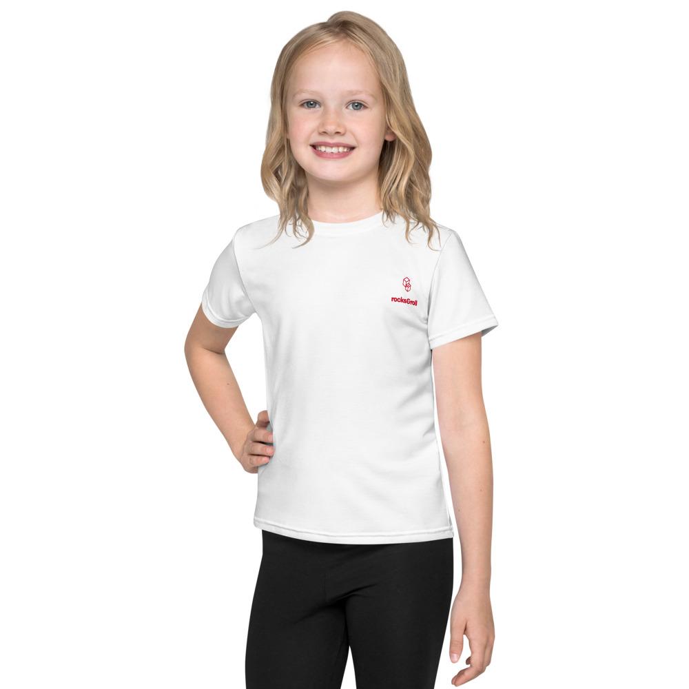 rocks&roll — Enfant, Fille · Blanc