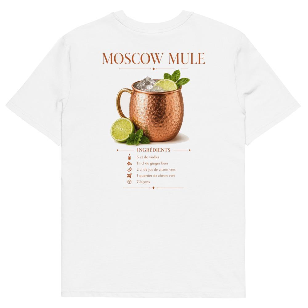 T-shirt Moscow Mule — dos, le cocktail et sa recette